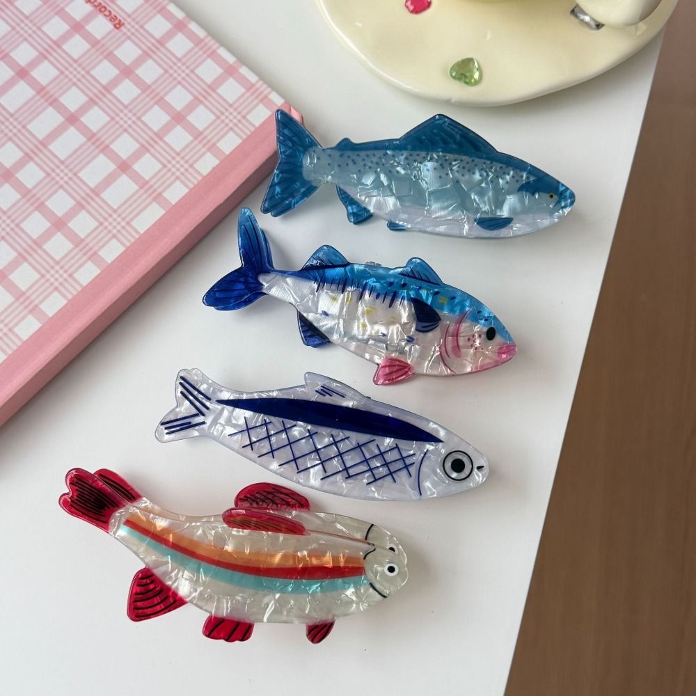 Pince à cheveux en PVC motif a - The Korean Lifestyle avis et prix