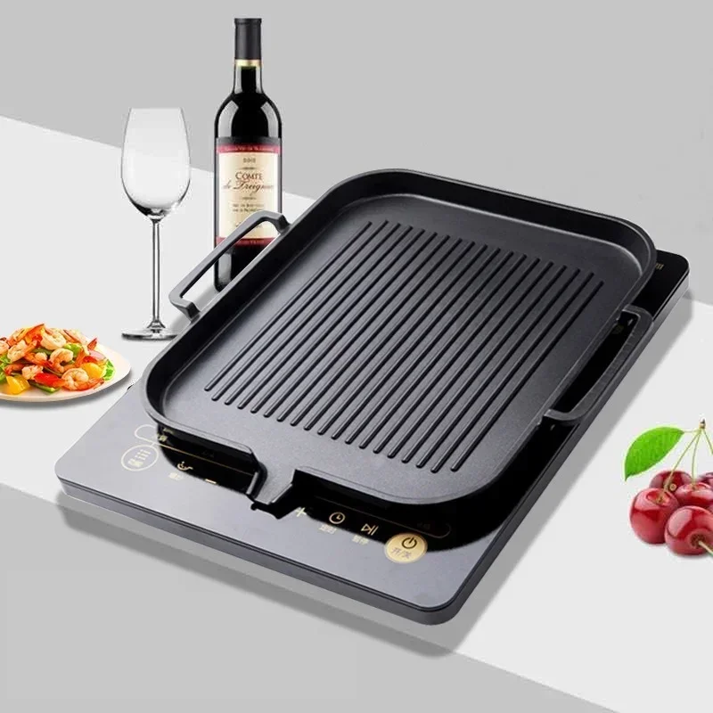 Poêle à frire en aluminium ant - Korean Bbq Grill avis et prix