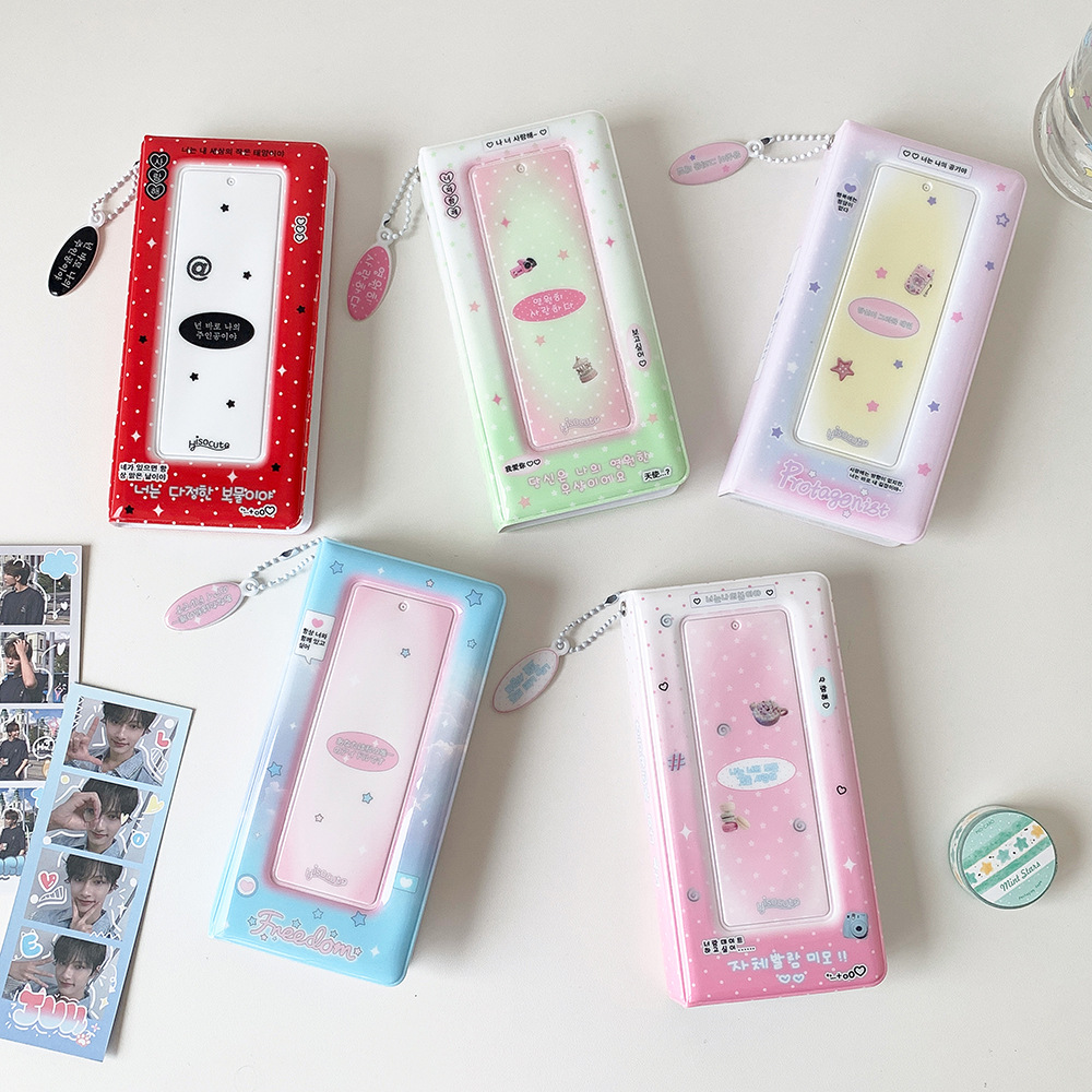 Porte-cartes photo 4 panneaux  - Korean Lifestyle Student avis et prix