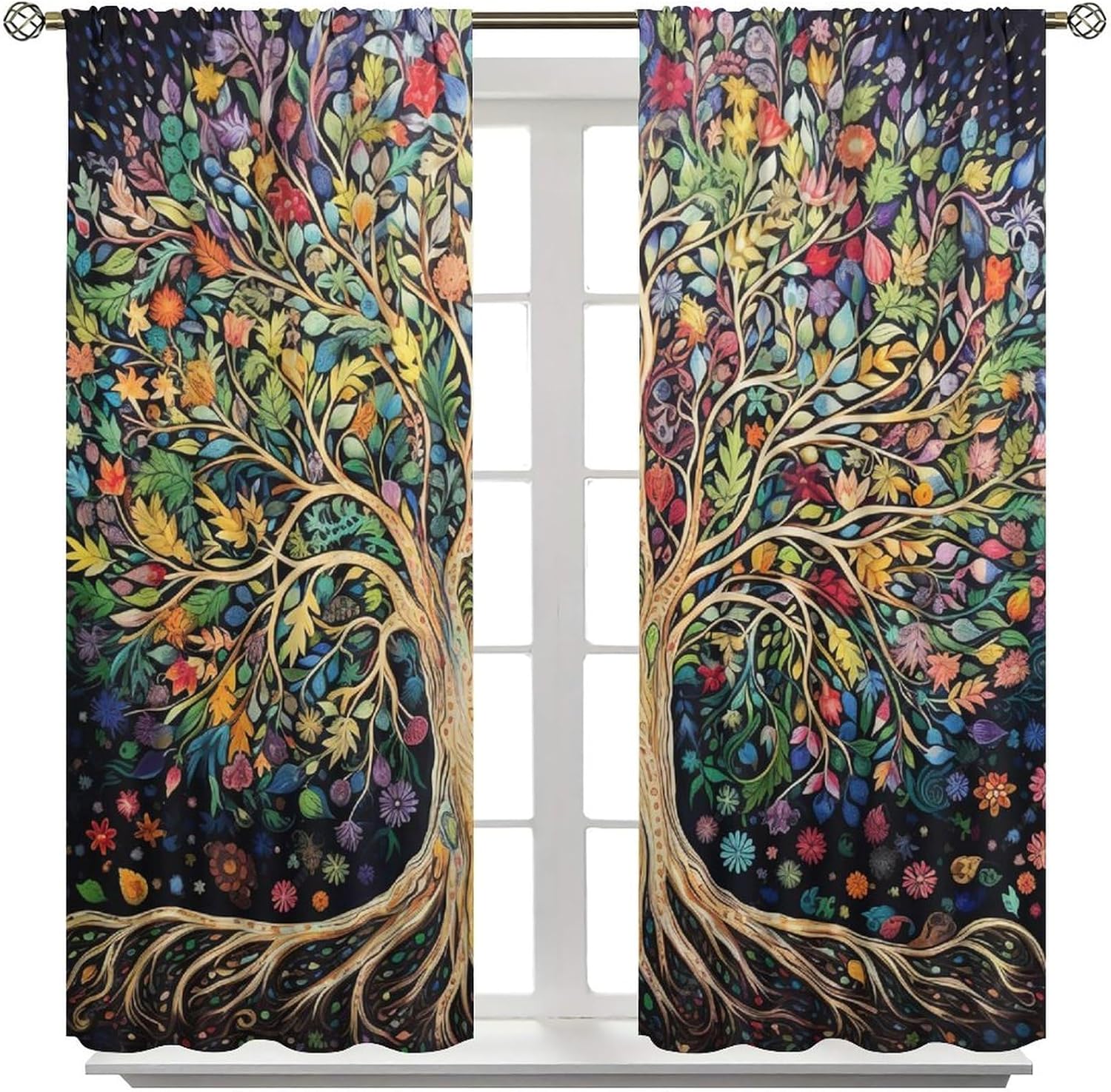 Rideaux Arbre de Vie, Art Abst - Modern Korean Lifestyle avis et prix