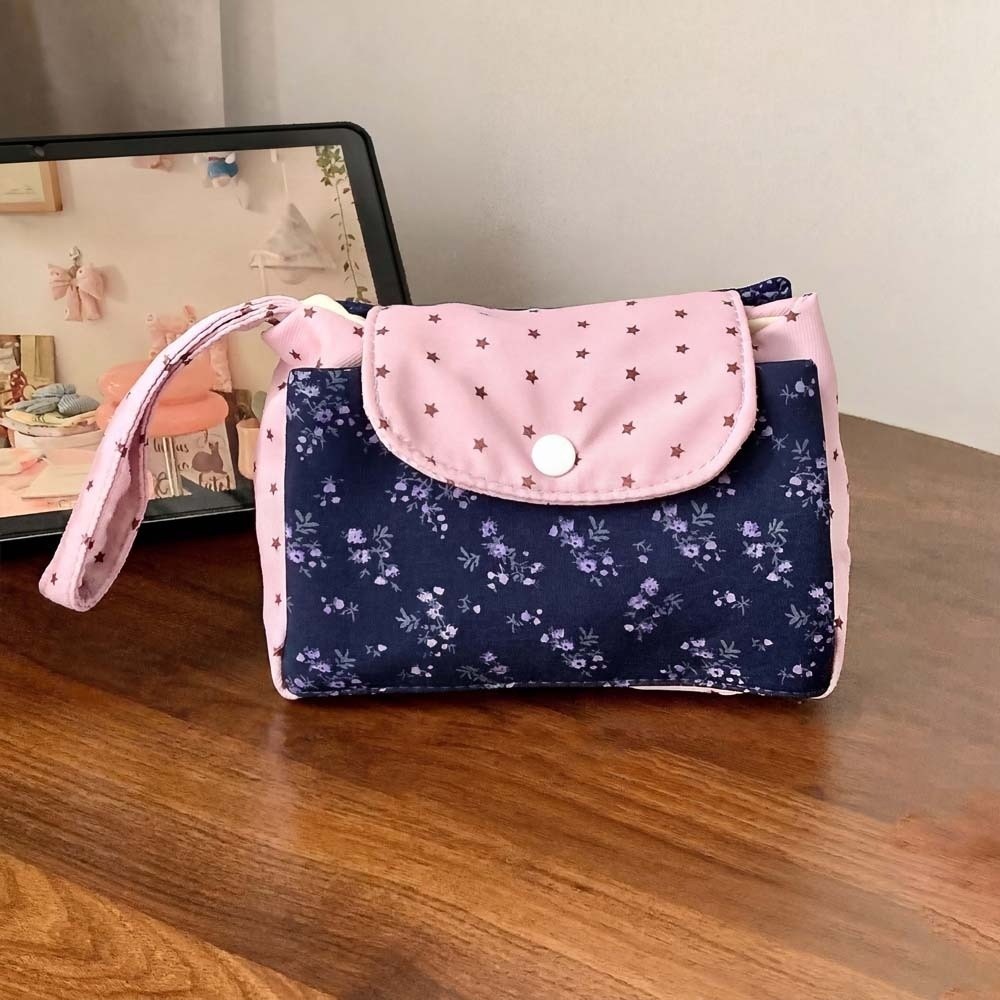 Pochette de maquillage florale - Korean Lifestyle & Kids Boutique avis et prix