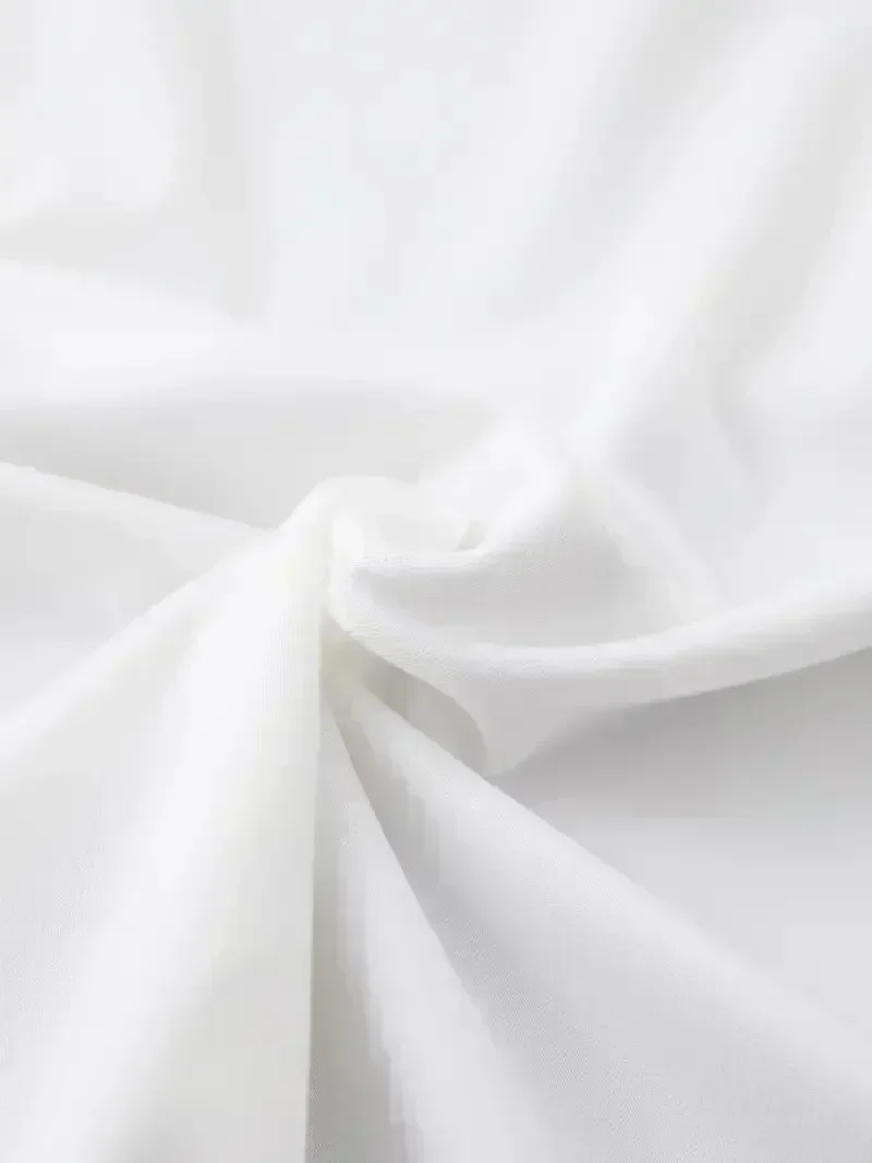 T-shirt blanc à manches courte - The Korean Lifestyle avis et prix