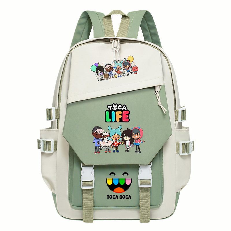 Sac à dos imprimé Toca Life Wo - Korean Lifestyle Student avis et prix