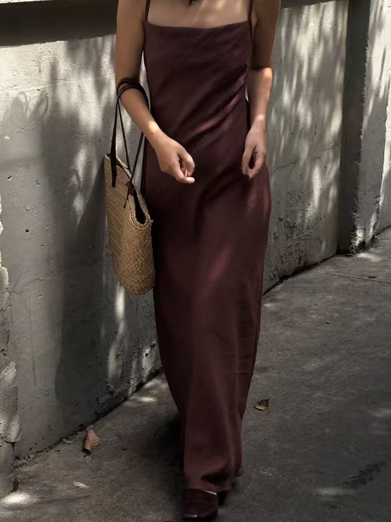 Robe longue d'été élégante de  - The Korean Lifestyle avis et prix